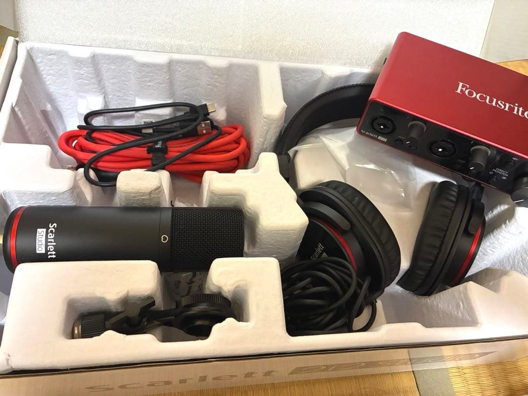 FOCUSRITE Scarlett Solo Studio パック