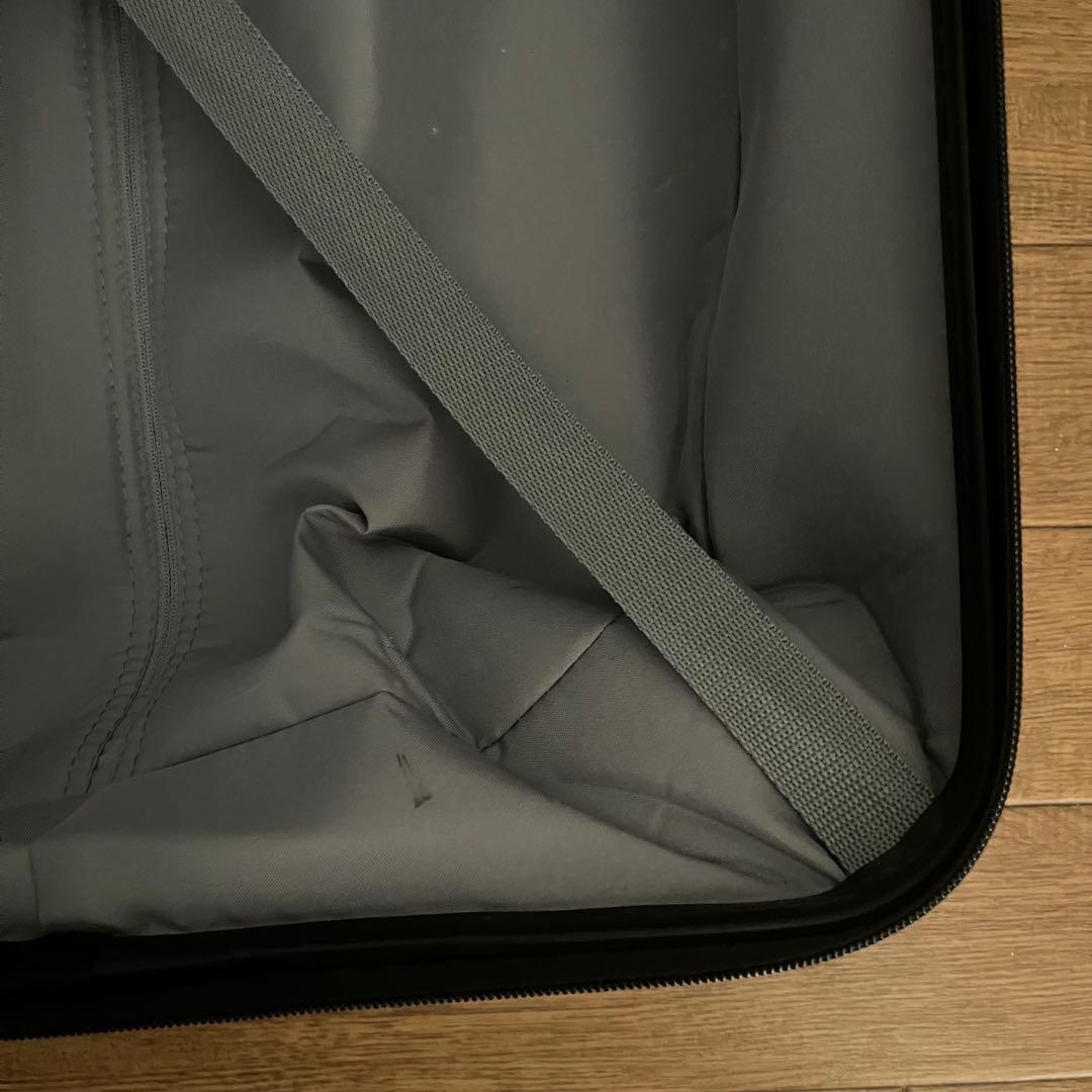 無印良品 キャリーケース スーツケース 62L ネイビー