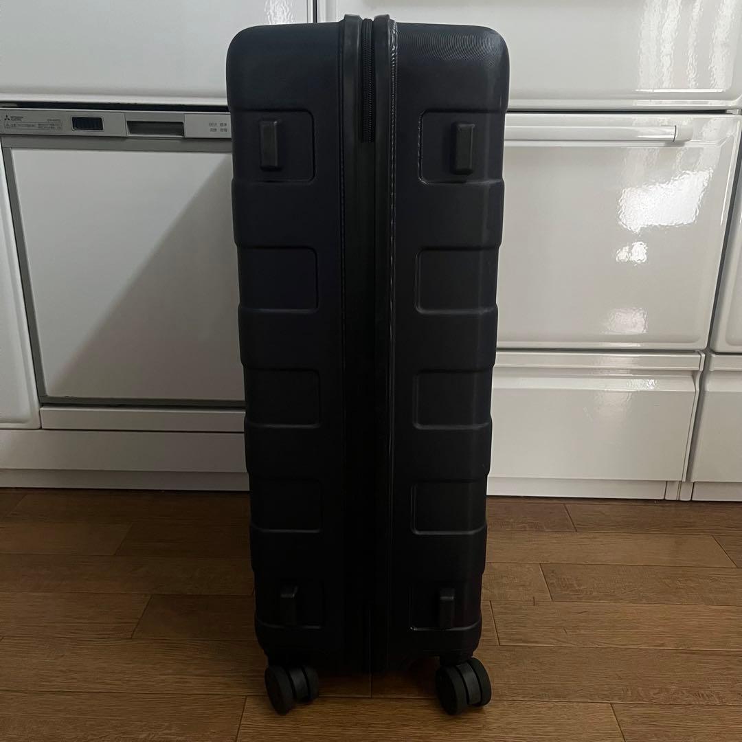 無印良品 キャリーケース スーツケース 62L ネイビー