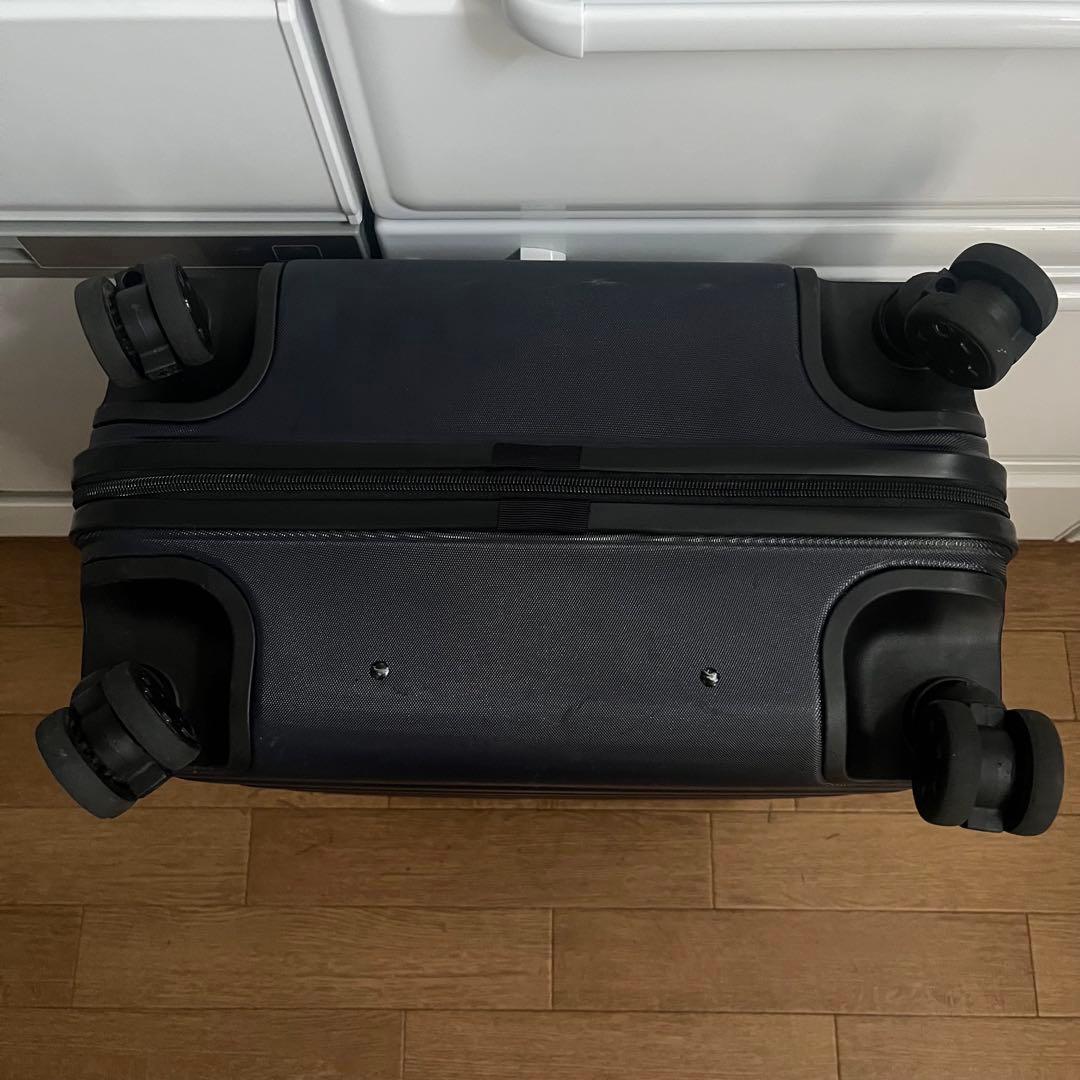 無印良品 キャリーケース スーツケース 62L ネイビー
