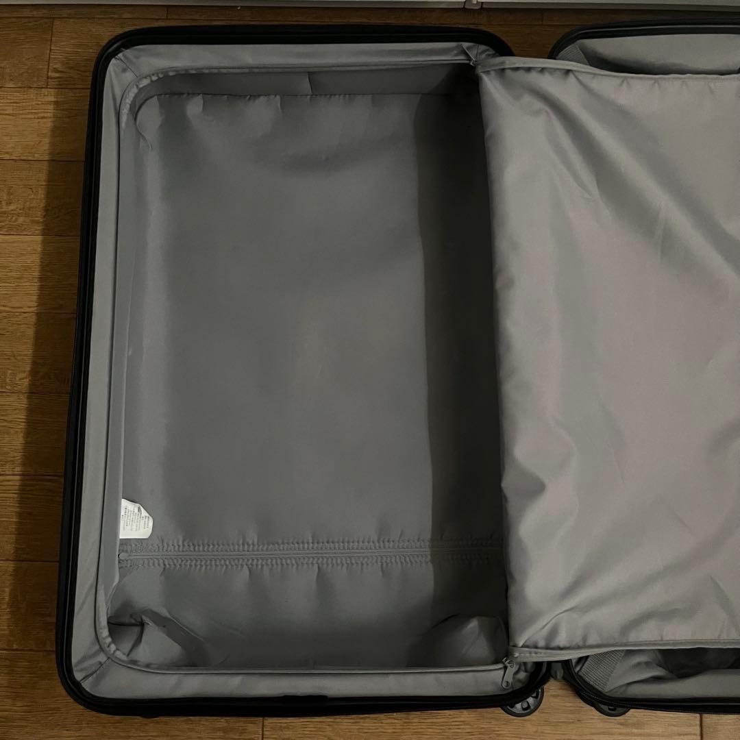 無印良品 キャリーケース スーツケース 62L ネイビー