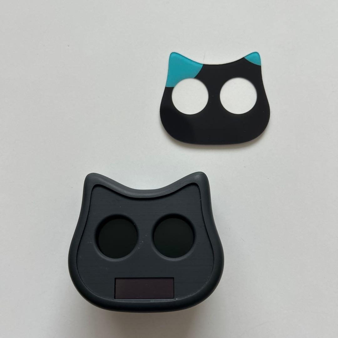 【ほぼ未使用】ミーア☆おしゃべり猫型ロボット☆ブラック☆くろねこ☆会話ロボット☆