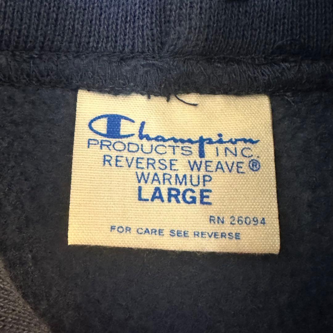 希少 Champion USAFA リバースウィーブ パーカー ネイビー L