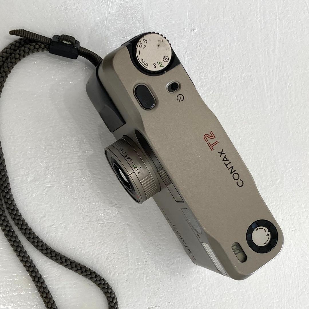 CONTAX T2 フィルムカメラ シルバー