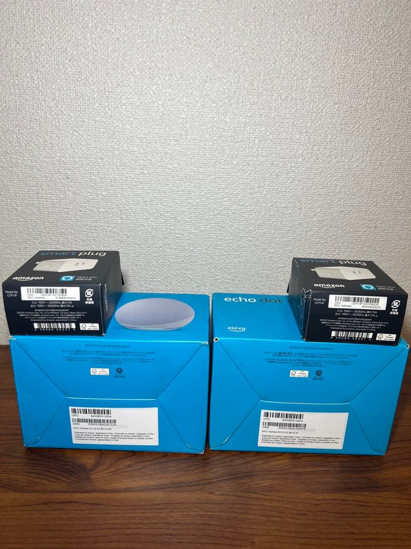 Echo Dot (エコードット) 第5世代 - グレーシャーホワイトx2個+α