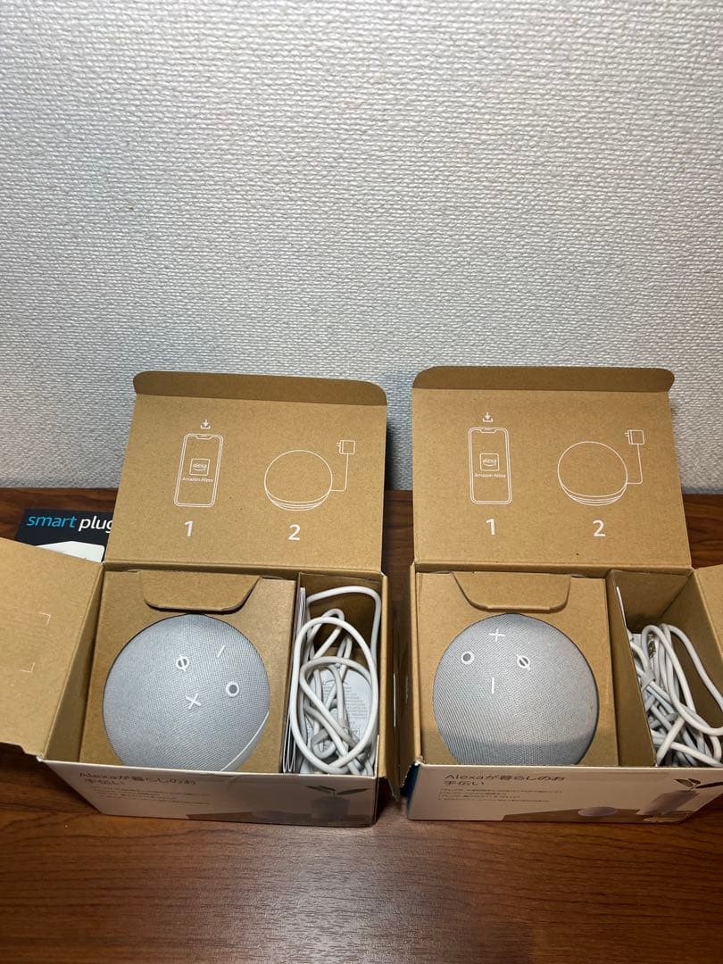 Echo Dot (エコードット) 第5世代 - グレーシャーホワイトx2個+α