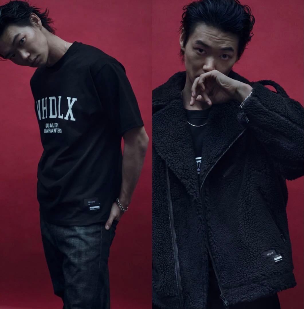 新品 NEIGHBORHOOD × DELUXE . TEE 半袖Tシャツ 黒M