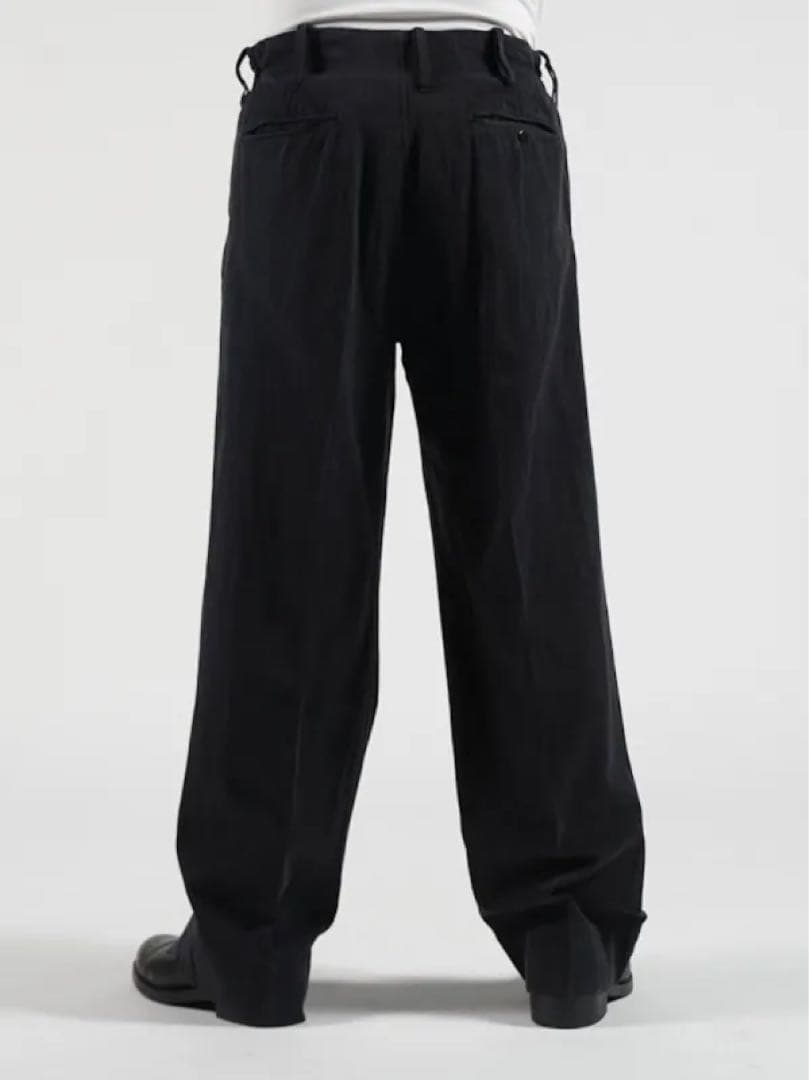 激レアMAATEE&SONS 25SSCHINO TROUSERドゥルンBLK