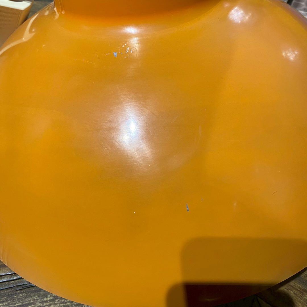 スペースエイジ オレンジ インテリア 昭和レトロ 当時物 レトロポップ