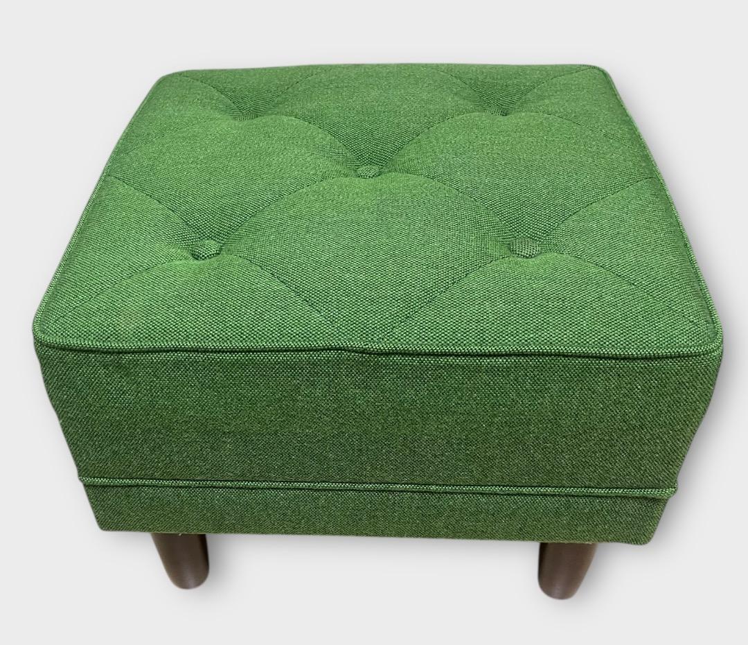 カリモク オットマン モケットグリーン カリモク60