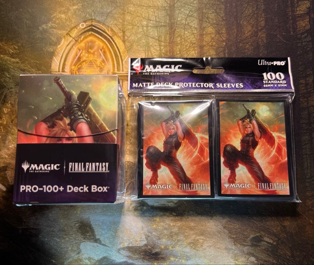 Ultra PRO デッキプロテクター 元ソルジャー、クラウド100枚入り