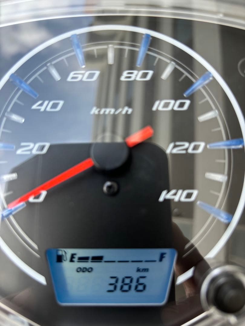 リード125 スピード　メーター