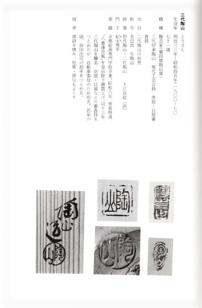 3代伊東陶山『青磁龍鏡香合』（共箱）