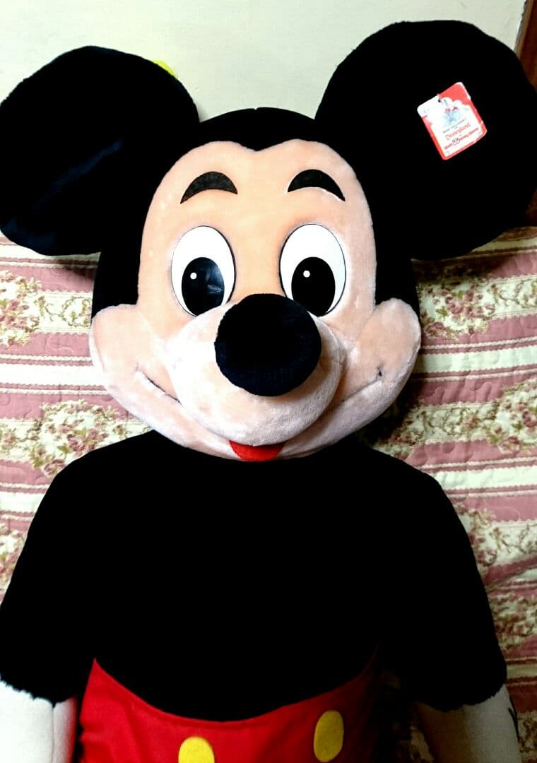 激レア 1970年 美品 初期 ディズニーワールド ミッキー BIG 特大 1m