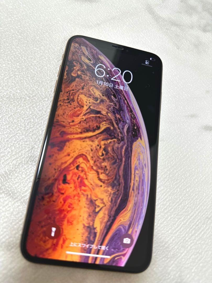 【美品】Apple iPhone XS Max ゴールド