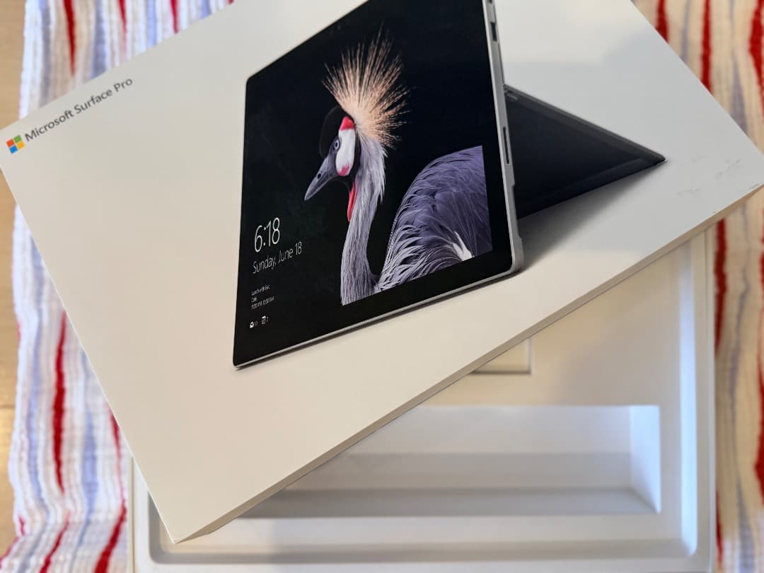 【動作OK】Microsoft Surface Pro 箱・純正付属品つき