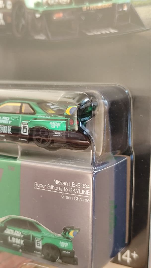 MINIGT Lbwk Nissan LB-ER34 限定版