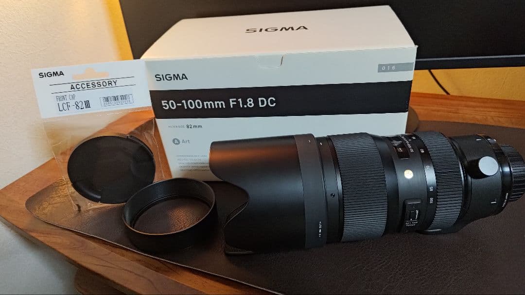 美品付属品多数　SIGMA 50-100mm F1.8 DC Art ニコンF