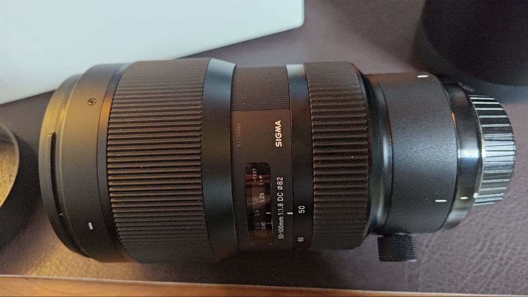 美品付属品多数　SIGMA 50-100mm F1.8 DC Art ニコンF
