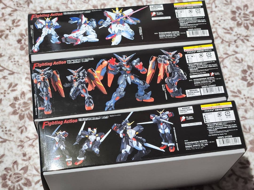 Gガンダム関連 MG ガンプラセット