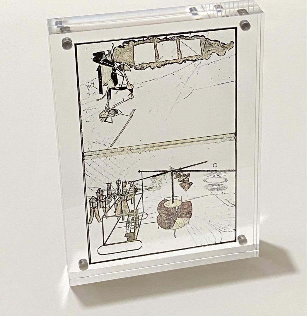マルセル・デュシャン 机上用 ミニArt模型・「大ガラス」M.Duchamp