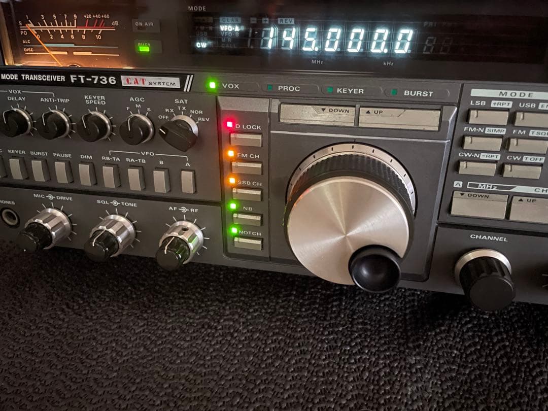 【ジャンク】YAESU FT-736Mトランシーバー