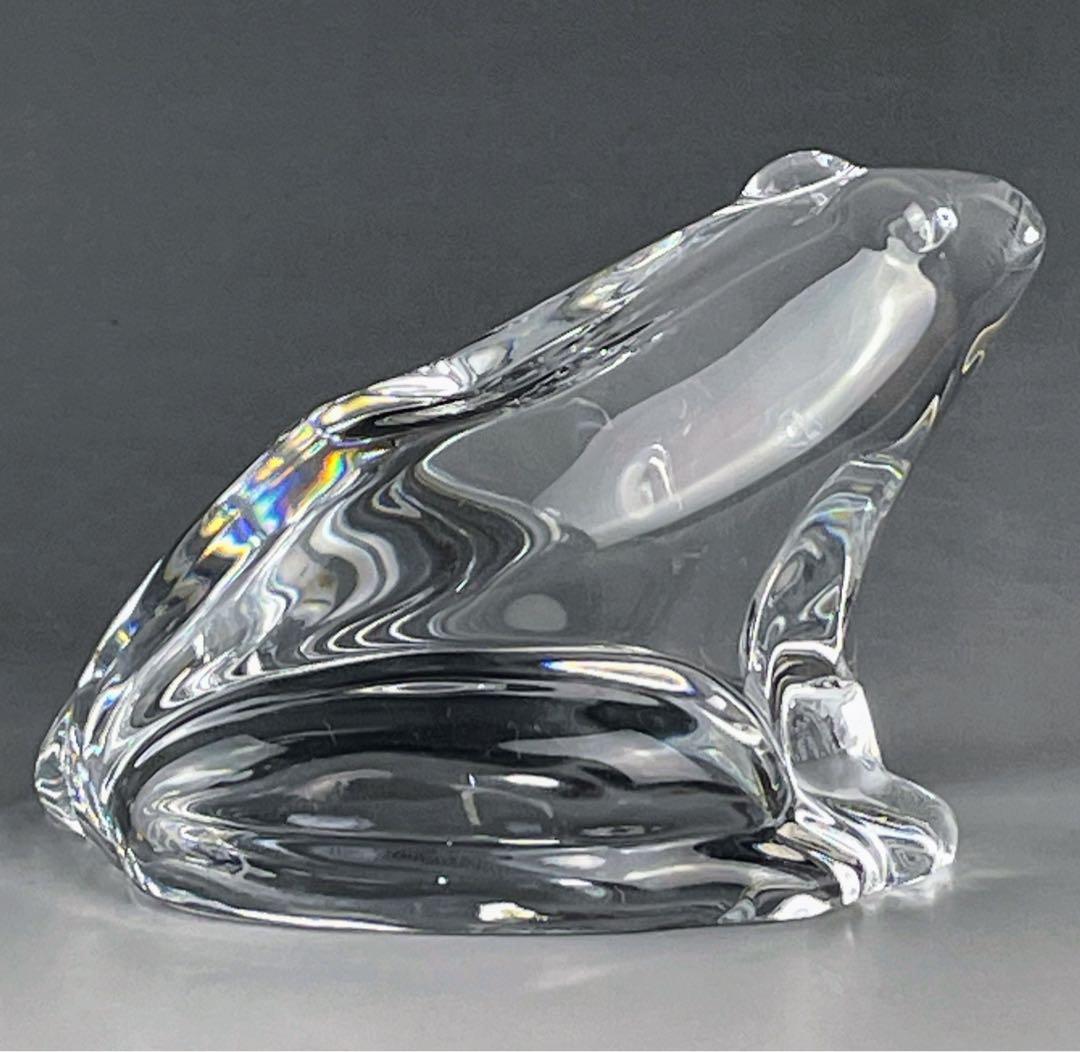 baccarat バカラ カエル 蛙 かえる ぺーパーウェイト