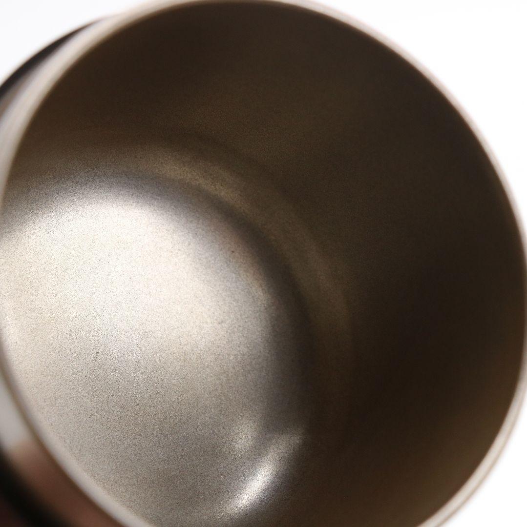 鈴木光入作 扇舟蒔絵 大棗 内銀溜 茶道具 共箱　DB788　N2