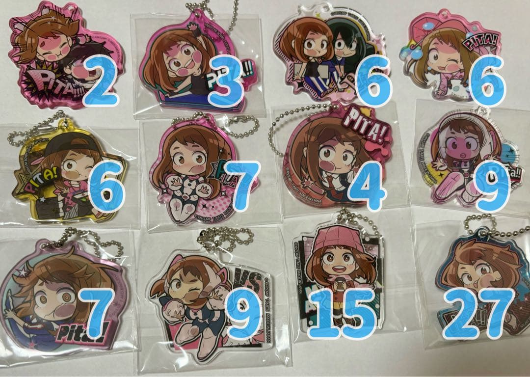 【まとめ売り】146個 ぴたでふぉめ アクキー