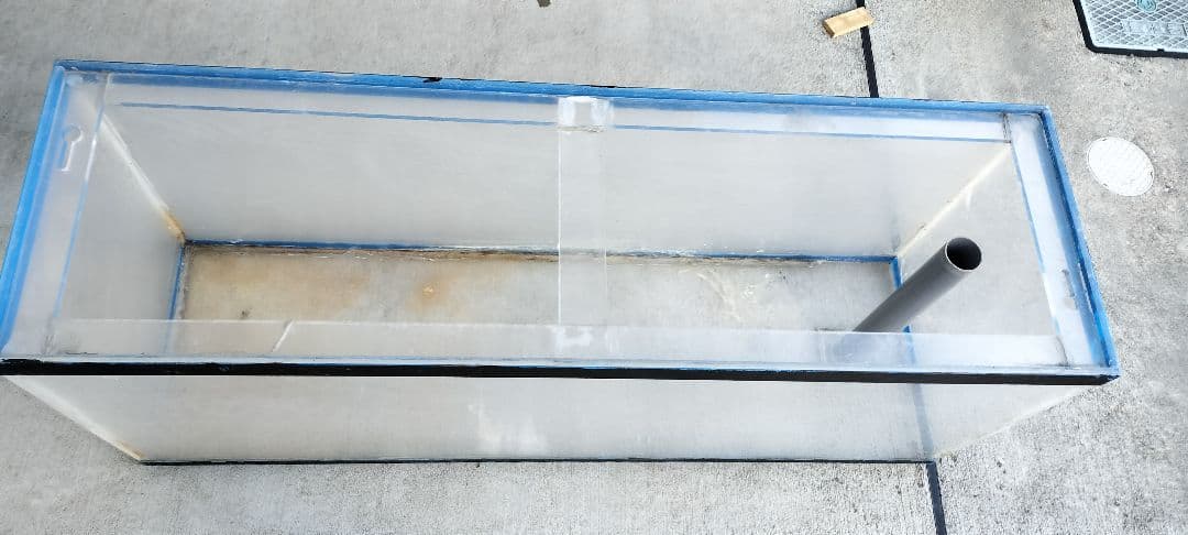 アクリル水槽 150x45x60cm 水漏れあり 津市まで取りに来てくれる人限定