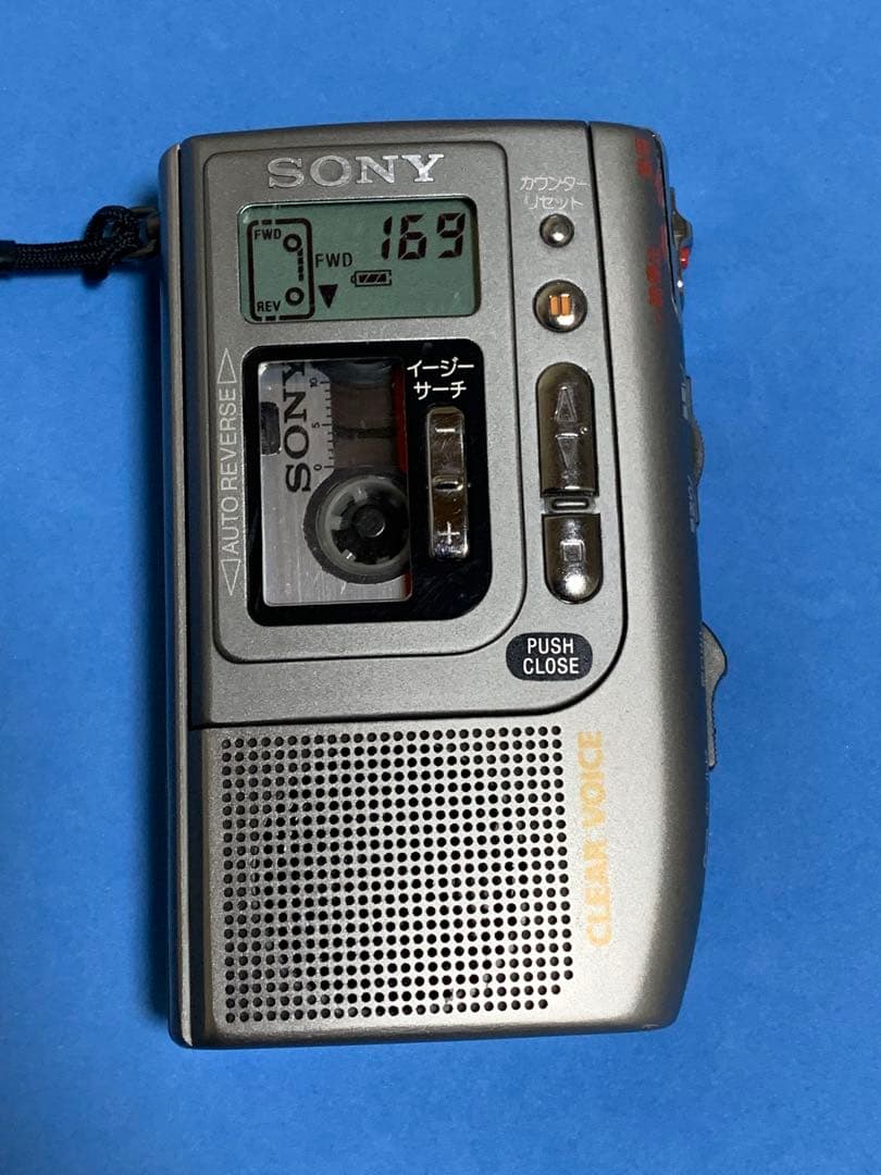 SONY M-98 ポータブルマイクロカセットレコーダー 動作美品