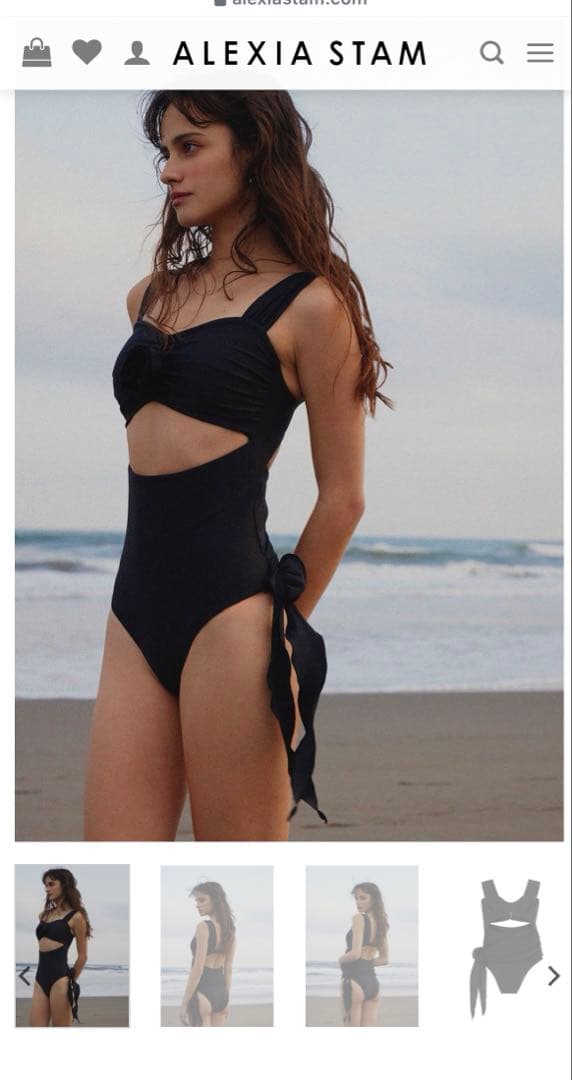 水着・ラッシュガード Florence Black Baccara