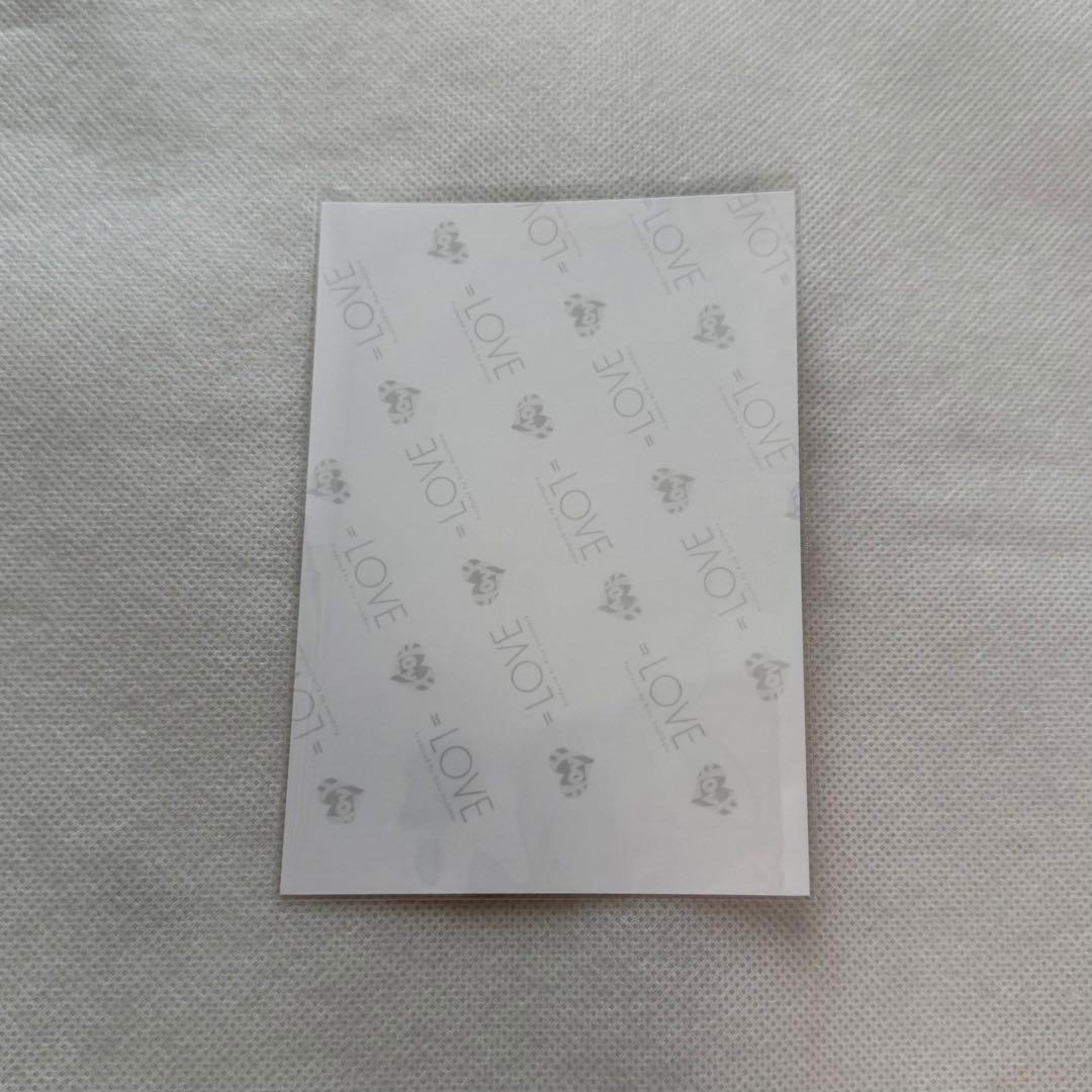 ＝LOVE 生写真 ラブソングに襲われる MV衣装 齋藤 樹愛羅 直筆 ヨリ