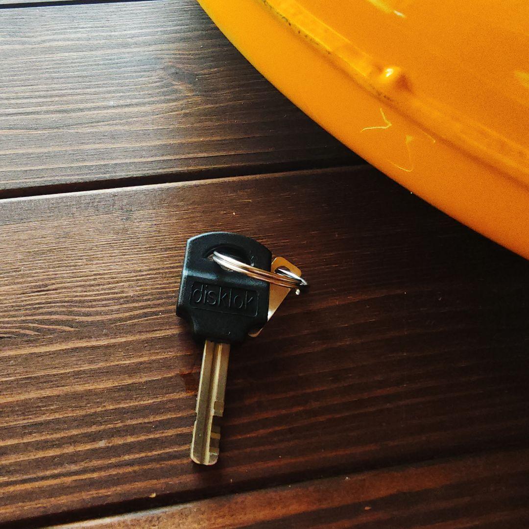 美品✨️disklok ディスクロック ステアリングロック SMALL