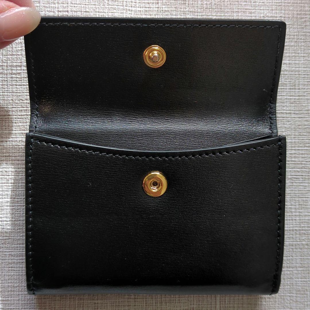 美品　JIL SANDER　ベビーウォレット　三つ折り財布　ミニ財布　レザー