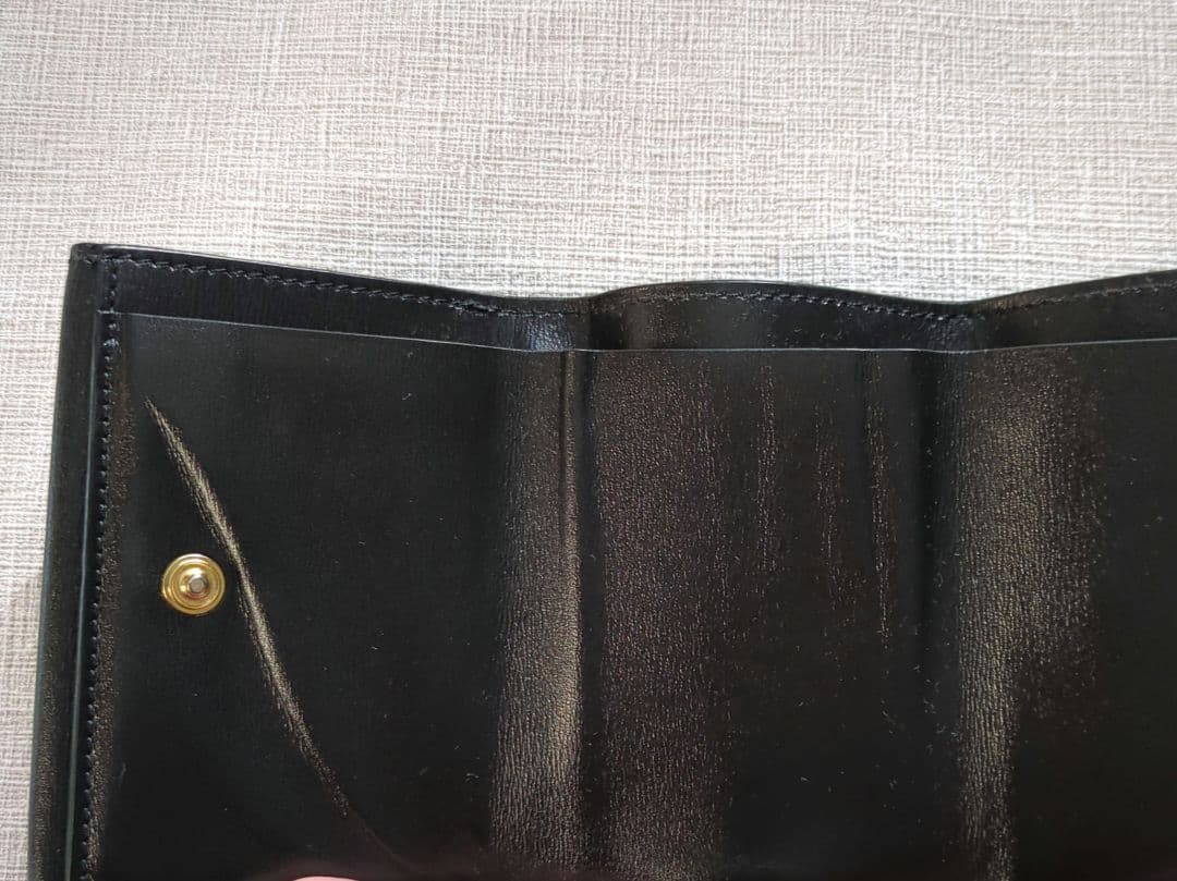 美品　JIL SANDER　ベビーウォレット　三つ折り財布　ミニ財布　レザー