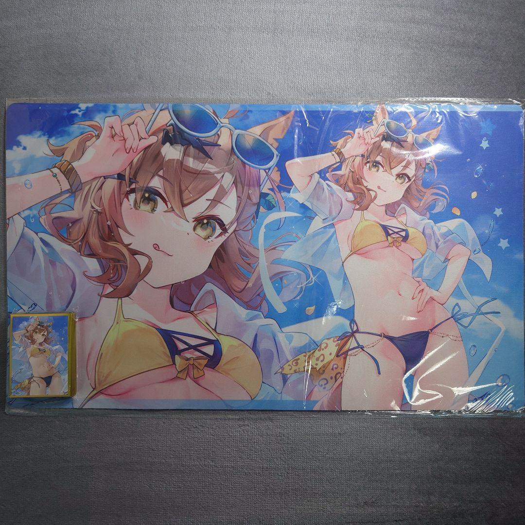 α1 ウマ娘 水着&水しぶき ジャングルポケット スリーブ&プレイマット