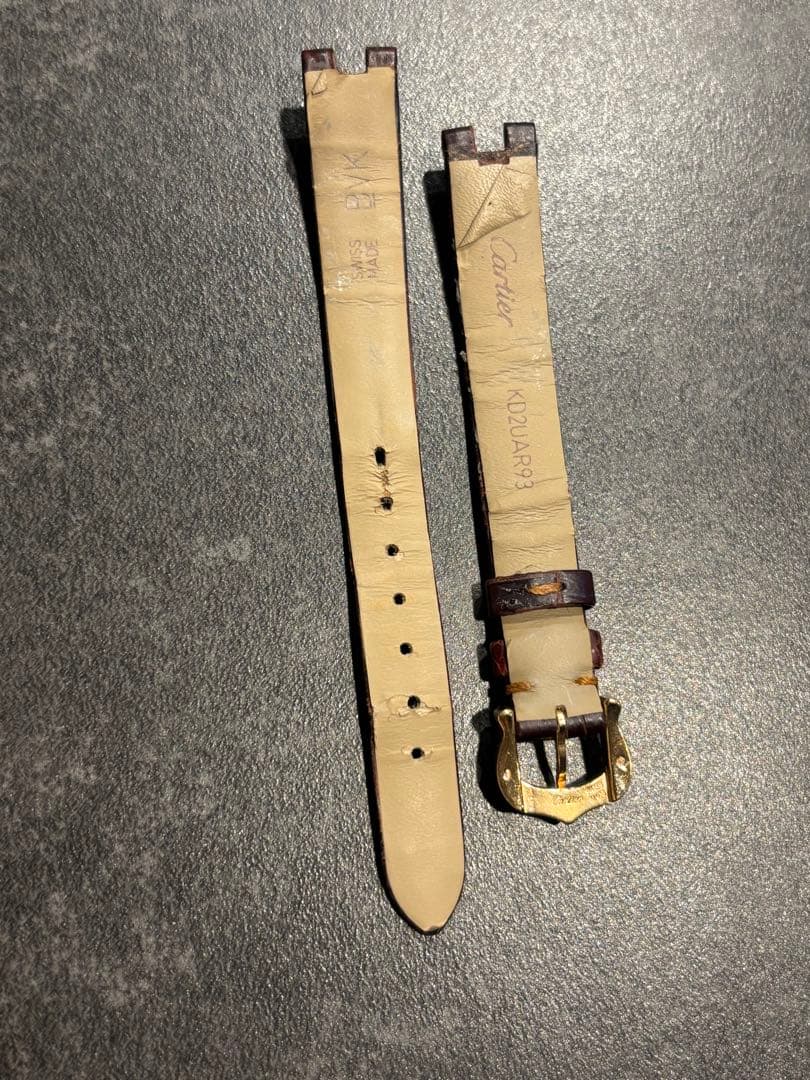 Cartier レザーベルト