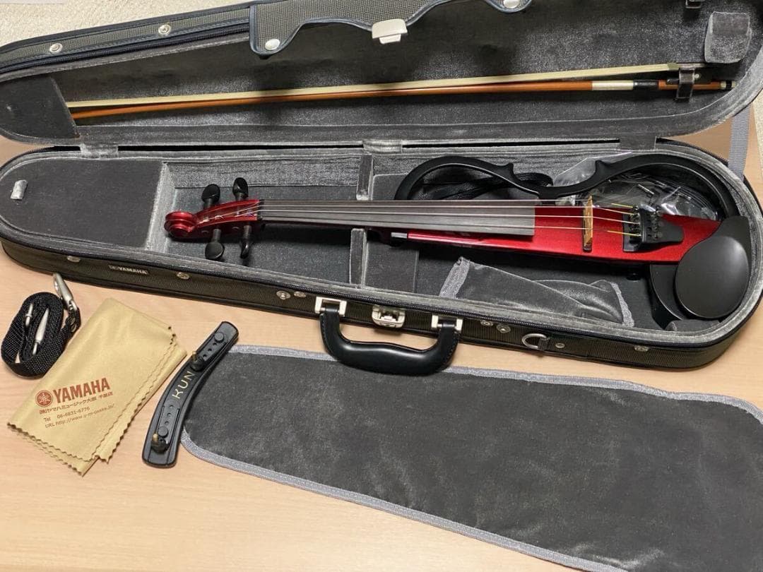 【希少 レッド】YAMAHA サイレントバイオリン SV-120 ヤマハ