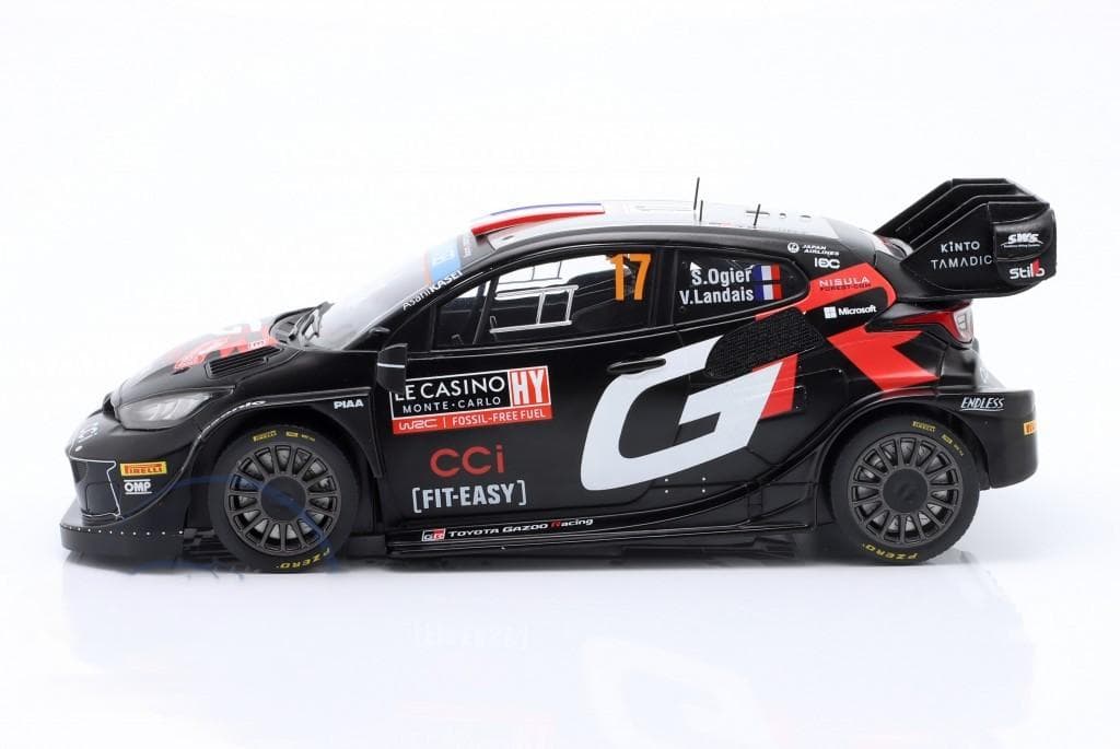 1/18 トヨタ GR ヤリス モンテカルロラリー 2024 S.オジェ