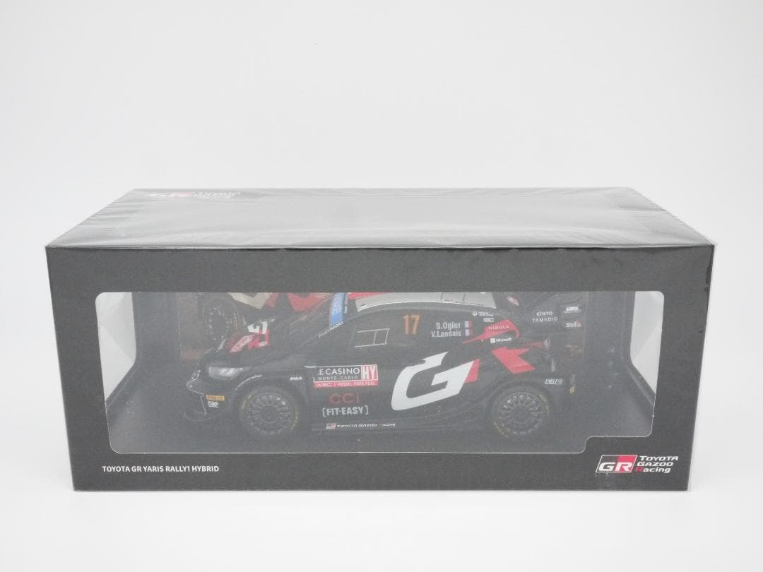 1/18 トヨタ GR ヤリス モンテカルロラリー 2024 S.オジェ