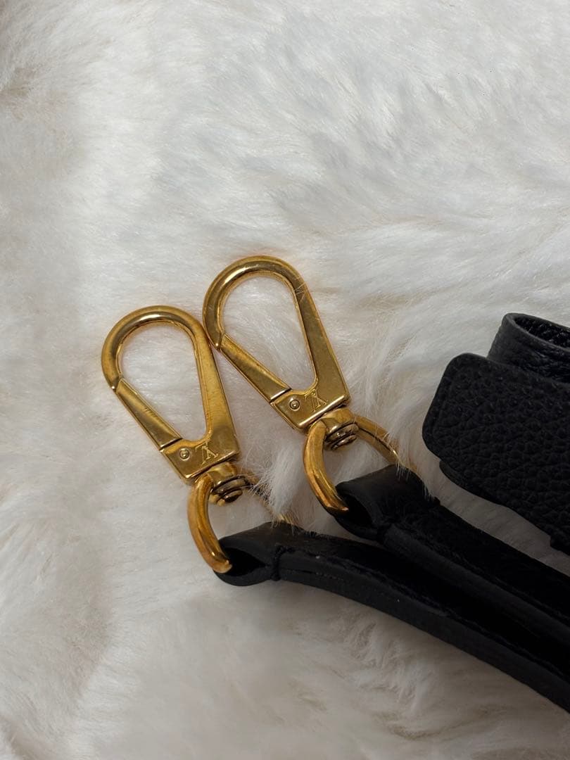 超美品 ルイヴィトン レザー ショルダーストラップ