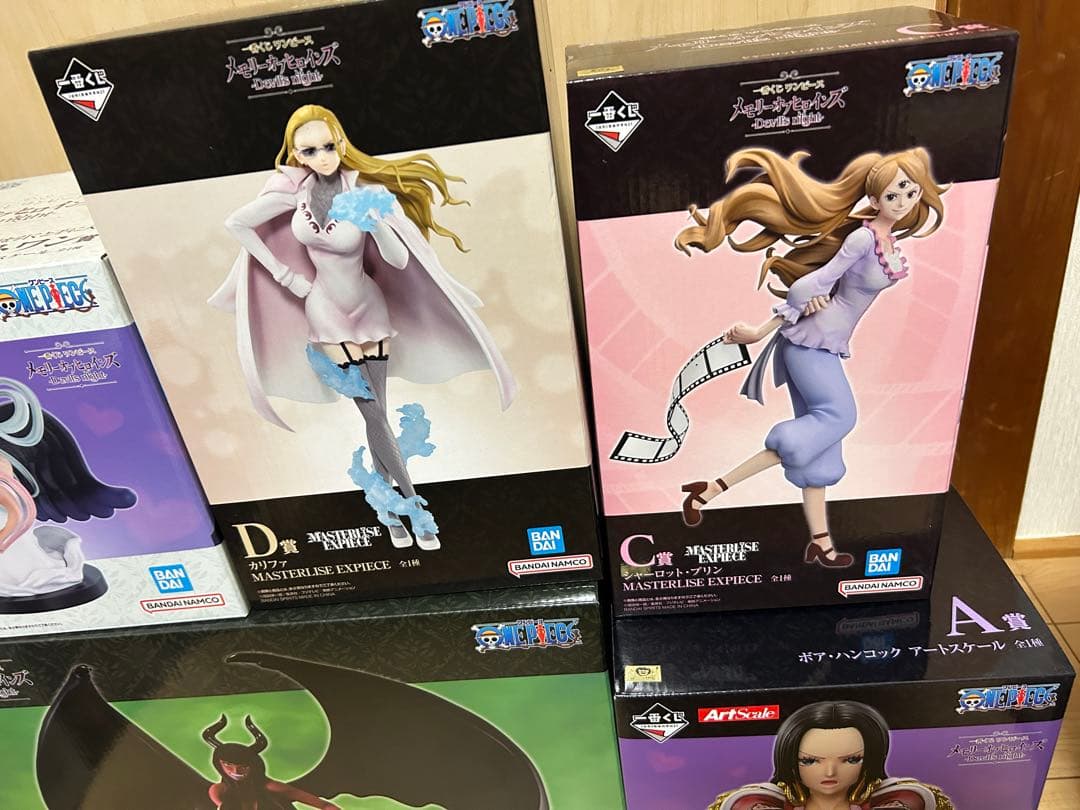 一番くじ ワンピース メモリーオブヒロインズ フィギュアコンプセット