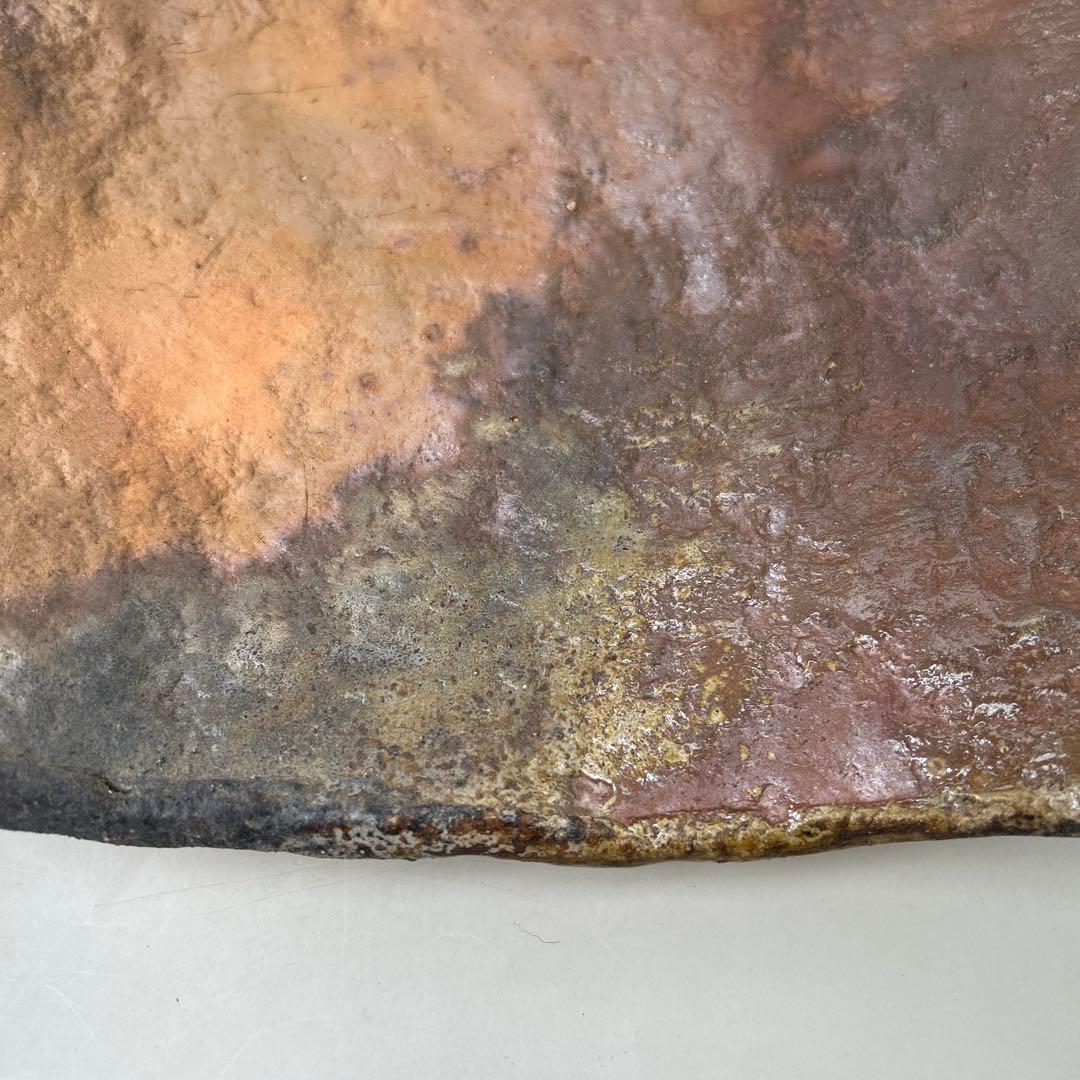 【中村 真】陶器 四角皿 木箱付きB006