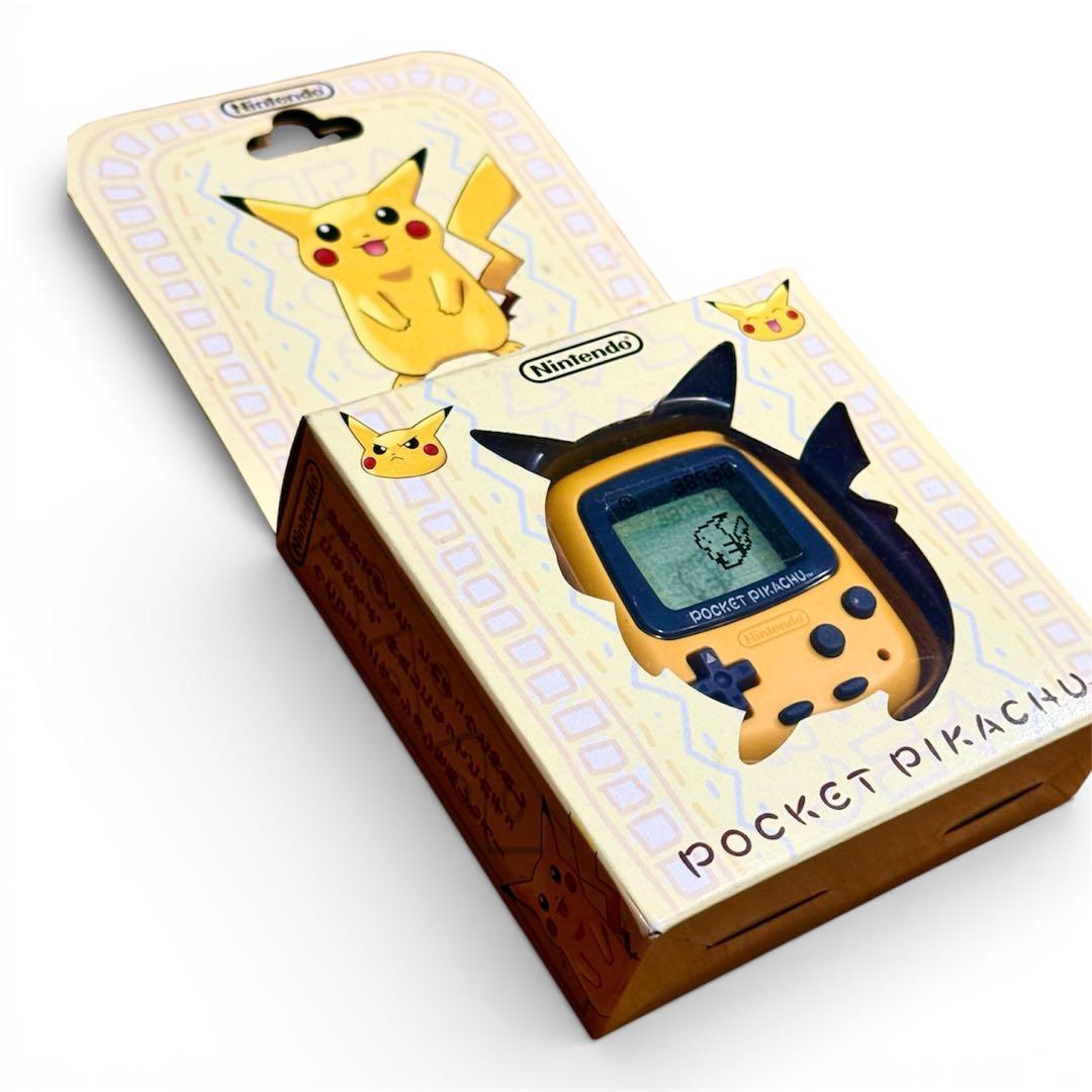 【新品未開封】Nintendoポケットピカチュウ 万歩計 デッドストック 当時物