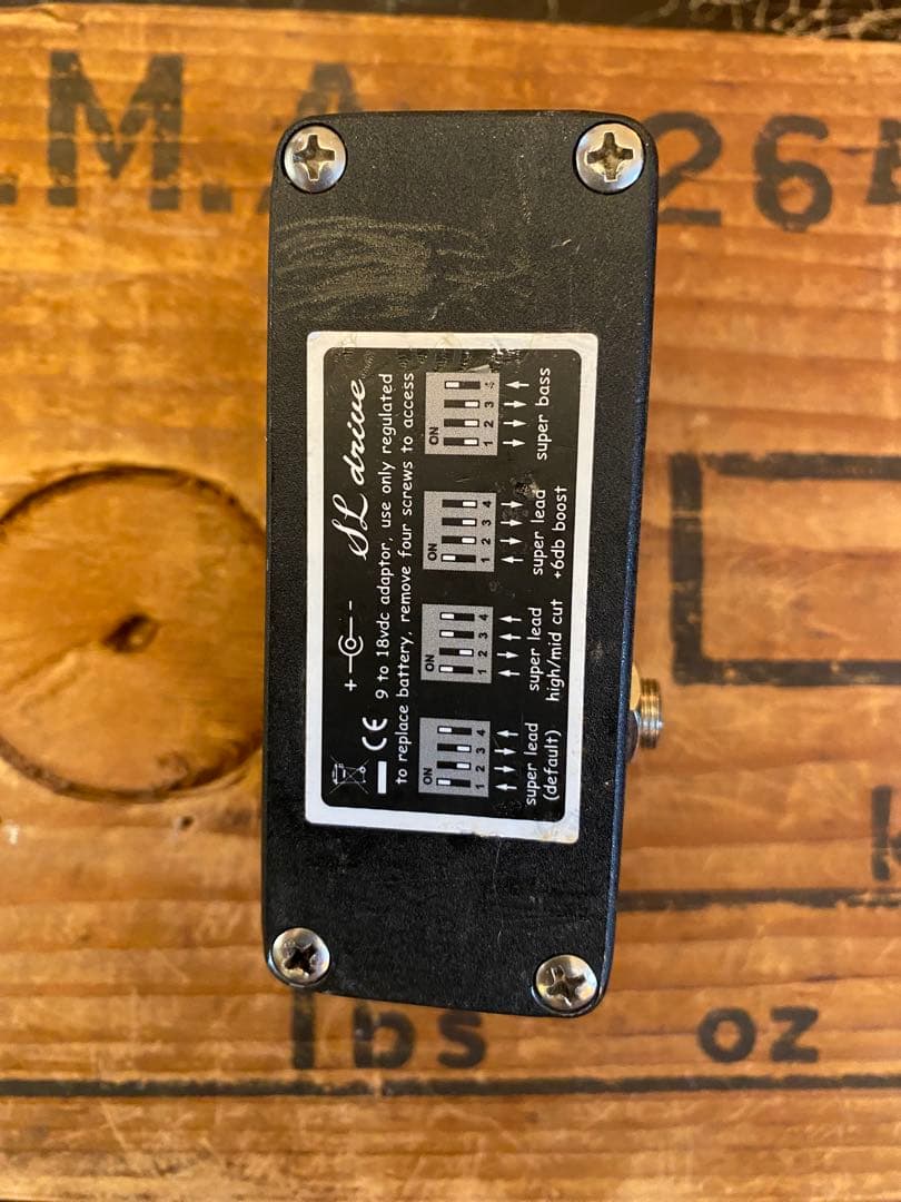 Xotic USA SL Drive ギターエフェクター ep ブースター