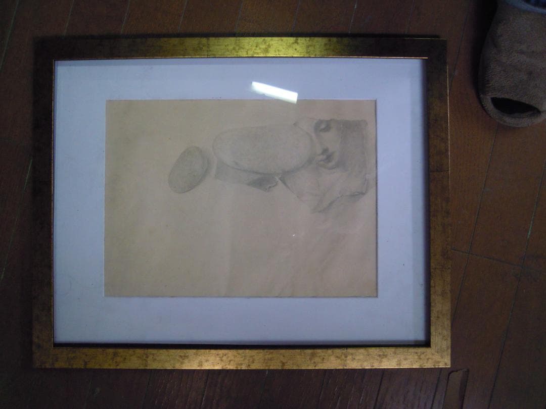 鉛筆デッサン静物