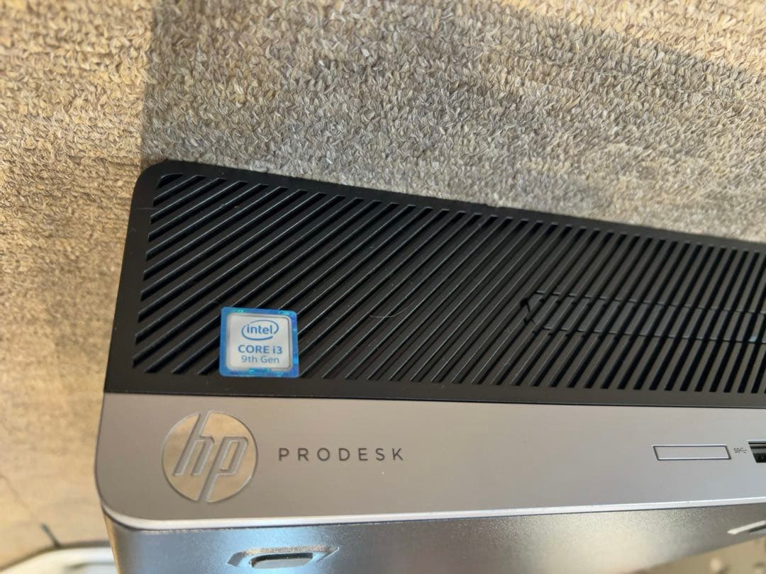 とし　HP ProDesk 400 G6/i3-9100/8G/120G