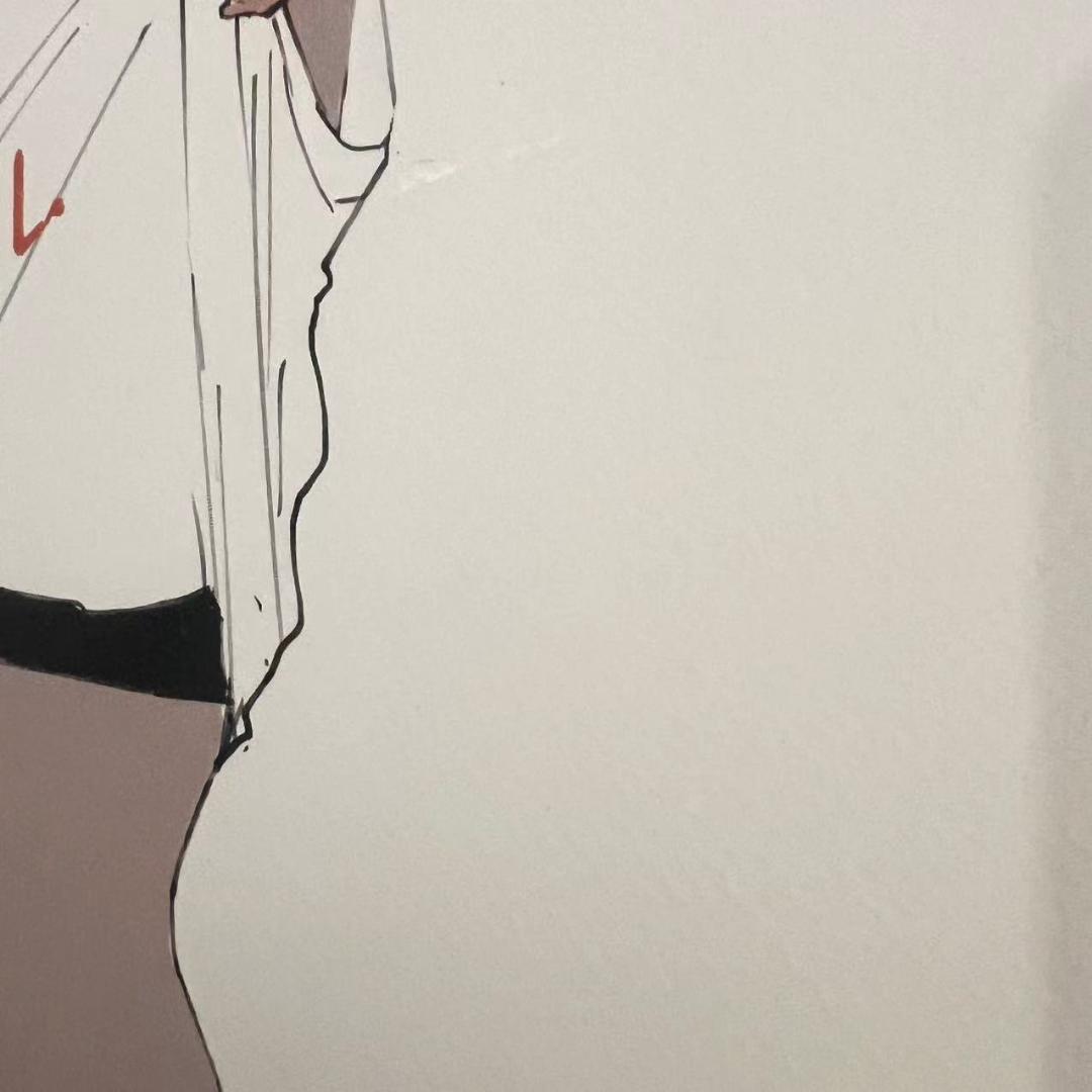 凪 イラスト「外れ」ジークレー画 絵画 サイン入り