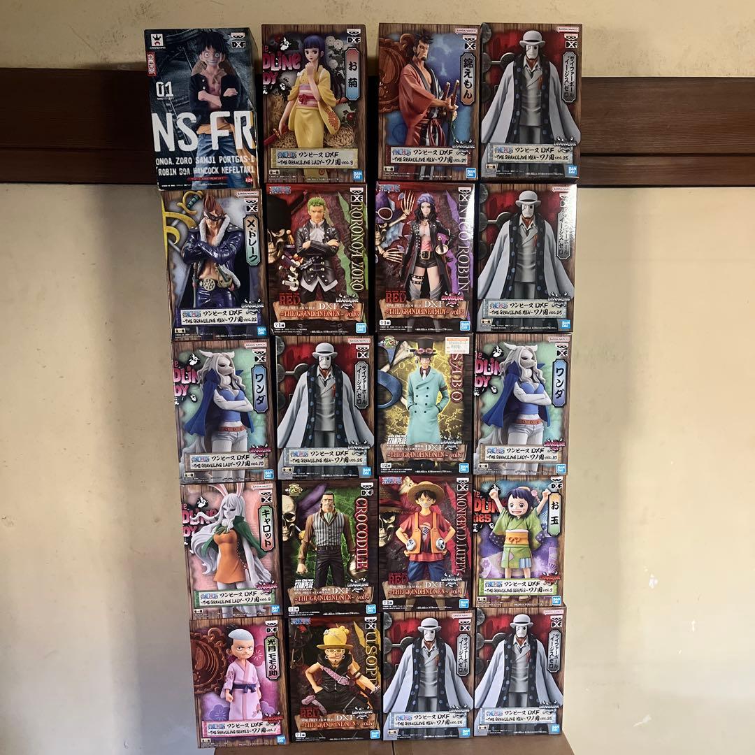 ワンピース　フィギュア　未開封　グラメン　グラレディ　59点